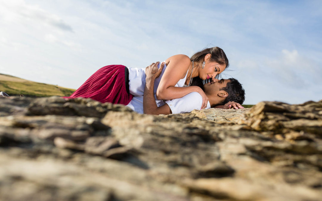 Bejal & Avinsh’s beach pre-shoot